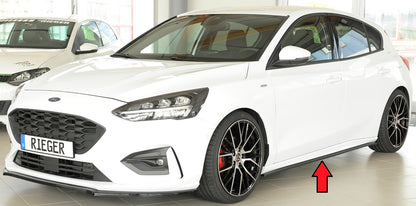 Ford Focus 4 (DEH) Rieger Seitenschwelleransatz nur für ST-/ST-Line-Schweller links, für orig. Seitenschweller, ABS, für Fzg. mit ST-Line, 
inkl. Montagezubehör, Gutachten