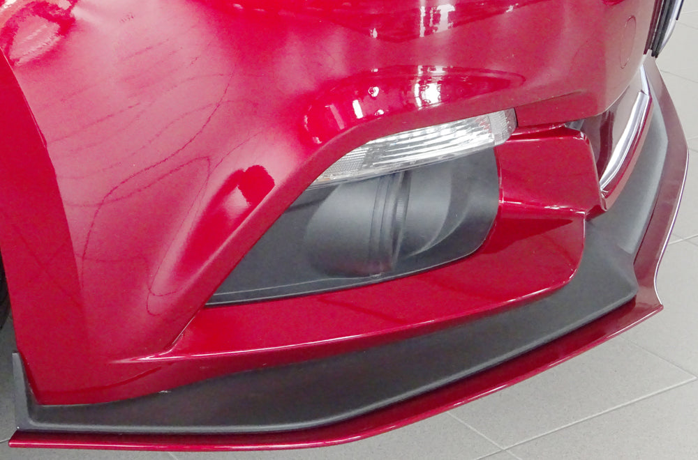 Ford Mustang 6 (LAE) Rieger Spoilerschwert für orig. GT-Frontschürze für orig. Frontschürze, ABS, für Fzg. mit GT-Ausstattung, 
inkl. Montagezubehör, ABE