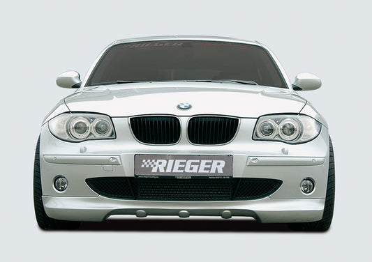 BMW 1er E87  (187 / 1K2/1K4) Rieger Spoilerlippe nicht M-Technik, nicht Facelift nur -03.07 flache Version, ABS, 
inkl. Montagezubehör, ABE