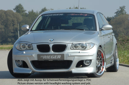 BMW 1er E87  (187 / 1K2/1K4) Rieger Spoilerstoßstange  ABS, 
inkl. Montagezubehör, ABE