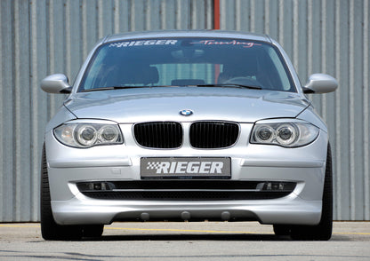 BMW 1er E87  (187 / 1K2/1K4) Rieger Spoilerlippe nicht M-Technik, für Facelift 04.07- ABS, 
inkl. Montagezubehör, ABE