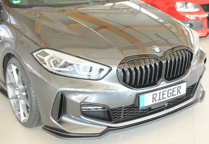BMW 1er F40  (F1H) Rieger Spoilerschwert für orig. Frontschürze, ABS, für Fzg. mit M-Sport-Paket, 
inkl. Montagezubehör, ABE