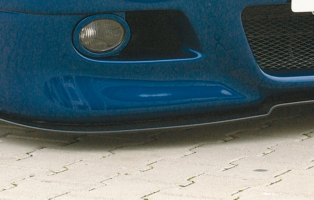 BMW 3er E30 Rieger Spoilerschwert   für Spoilerstoßstange 38013 gerade Version, für Spoilerstoßstange, ABS, 
inkl. Montagezubehör, Gutachten