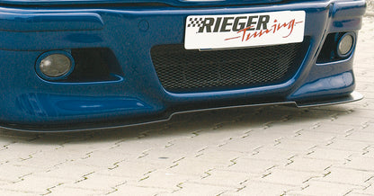 BMW 3er E30 Rieger Spoilerschwert   für Spoilerstoßstange 38013 gerade Version, für Spoilerstoßstange, ABS, 
inkl. Montagezubehör, Gutachten