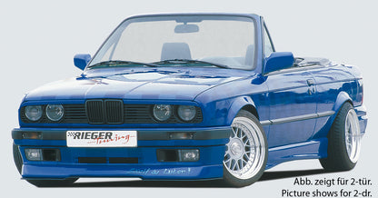 BMW 3er E30 Rieger Seitenschweller  rechts, ABS, 
Gutachten, Montagezubehör, Aluwinkelleisten