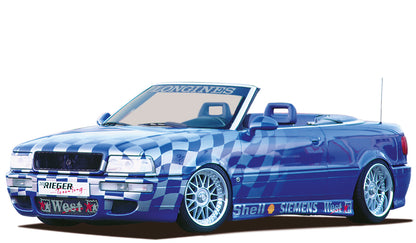 Audi 80 Typ 89 Rieger Seitenschweller  links, ABS, 
inkl. Gutachten, Montagezubehör