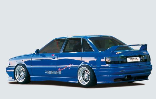 Audi 80 Typ 89 Rieger Heckschürze GFK, 
Gutachten, Montagezubehör