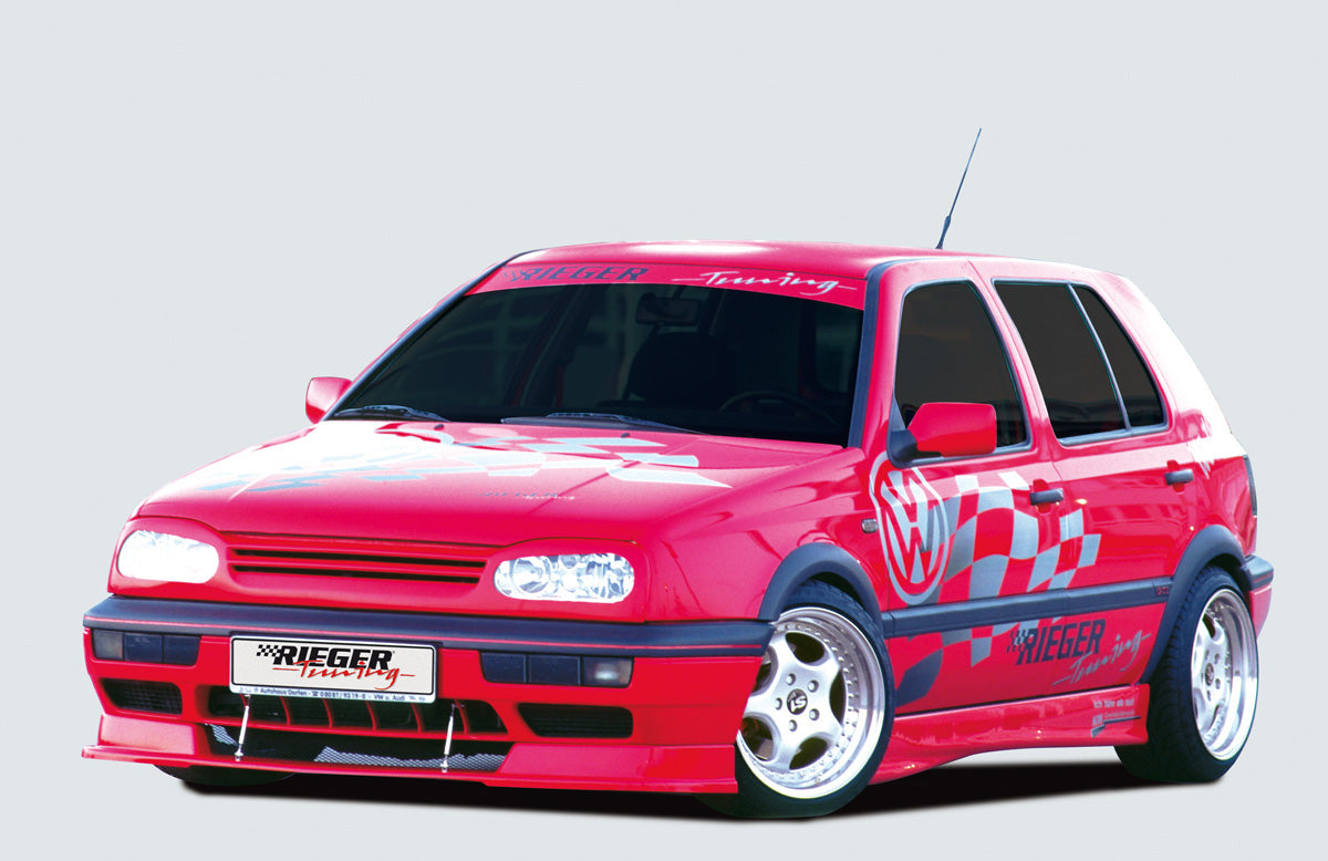 VW Golf 3 Rieger Grill Golf 4-Look ohne Gutachten! ohne Emblem, ABS, 
Gutachten, Montagezubehör