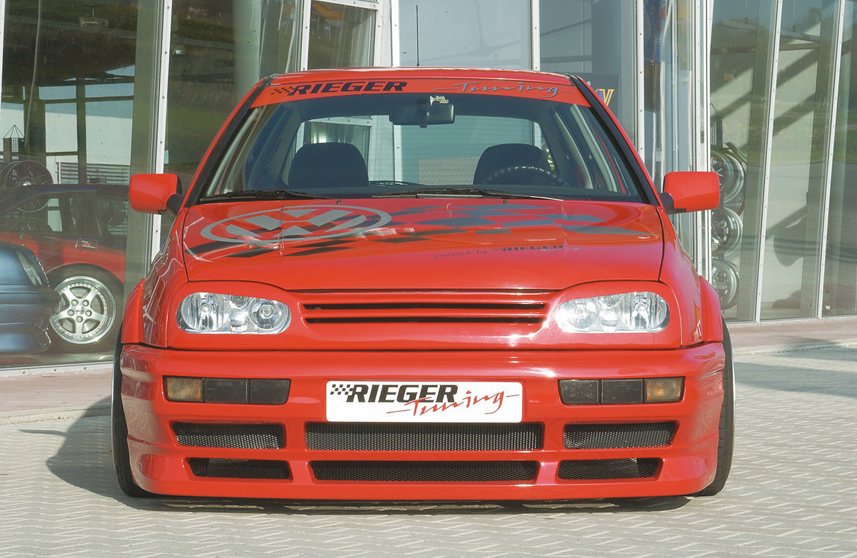 VW Golf 3 Rieger Grill Golf 4-Look ohne Gutachten! ohne Emblem, ABS, 
Gutachten, Montagezubehör