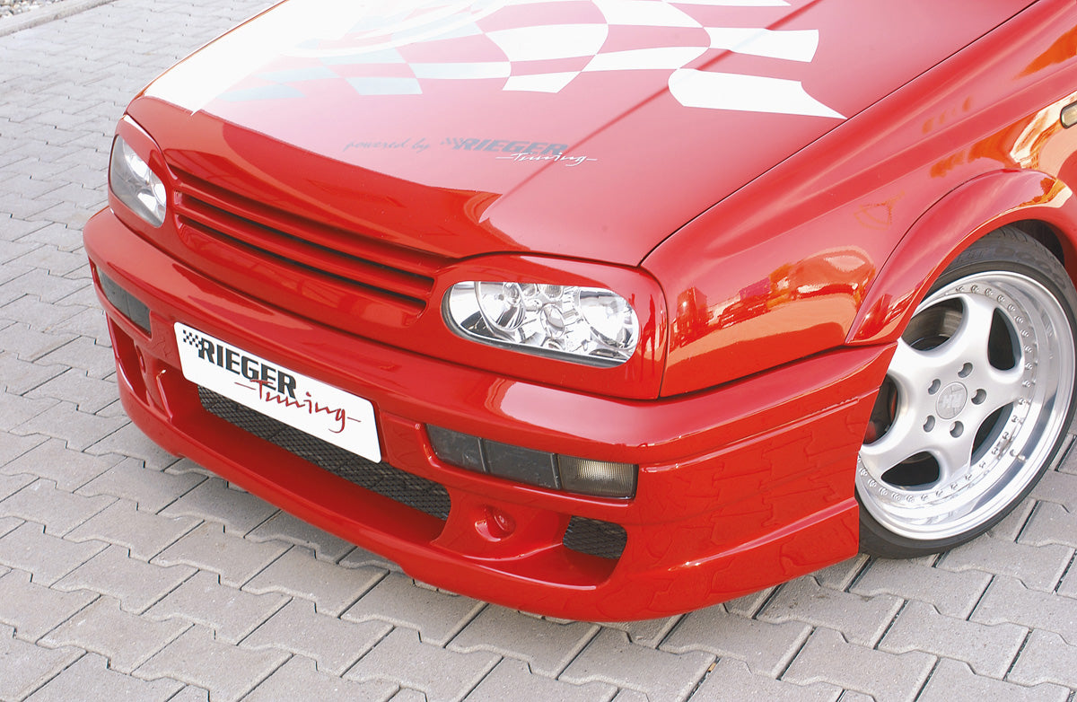 VW Golf 3 Rieger Grill Golf 4-Look ohne Gutachten! ohne Emblem, ABS, 
Gutachten, Montagezubehör