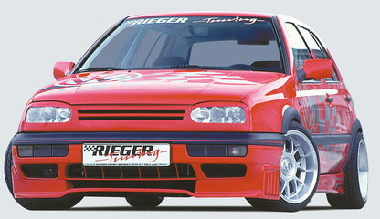 VW Golf 3 Rieger Grill  ohne Emblem, ABS, 
inkl. Gutachten, Montagezubehör