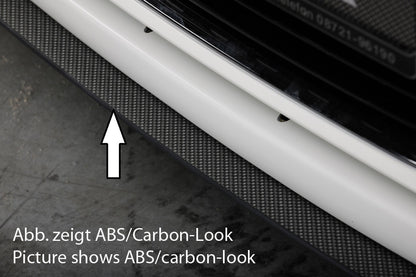 Audi A1 (8X) Rieger Spoilerschwert für Spoilerlippe 44100 mittig, ABS, für Fzg. ohne S-Line Exterieur, 
inkl. Montagezubehör, ABE