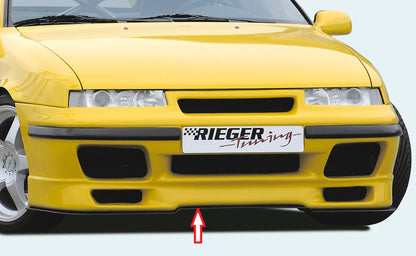 Opel Calibra (A) Rieger Spoilerschwert für Spoilerstoßstange 46020 gekantete Version, für Spoilerstoßstange, ABS, 
inkl. Montagezubehör, Gutachten