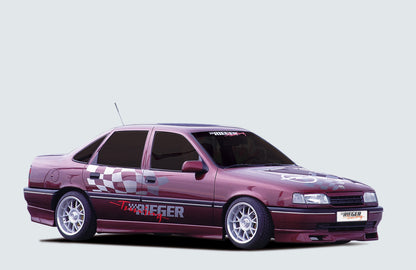 Opel Vectra A Rieger Spoilerlippe   ab Bj. 93 ->, nicht für Modell 2000! ABS inkl. Gutachten, Montagezubehör