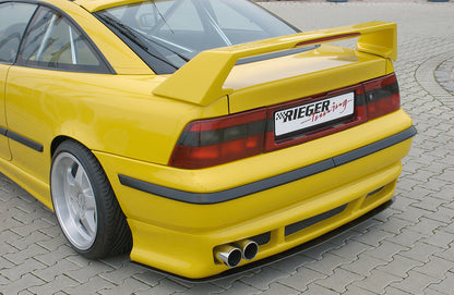 Opel Calibra (A) Rieger Heckflügel Breitbau I  mit 3. Bremsleuchte, GFK, 
inkl. Gutachten, Montagezubehör