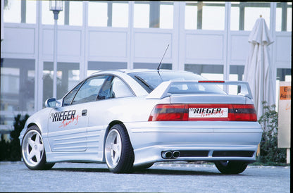 Opel Calibra (A) Rieger Heckflügel Breitbau I  mit 3. Bremsleuchte, GFK, 
inkl. Gutachten, Montagezubehör