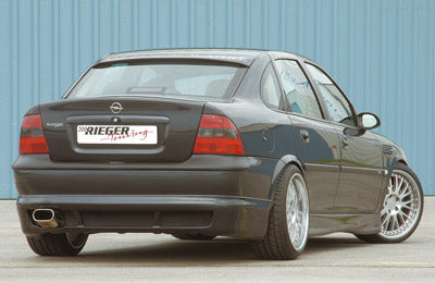 Opel Vectra B Rieger Heckansatz   nur bis Facelift ABS, 
inkl. Alugitter, Gutachten, Montagezubehör