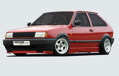 VW Polo 2/3 Rieger Spoilerlippe  ABS, 
inkl. Gutachten, Montagezubehör