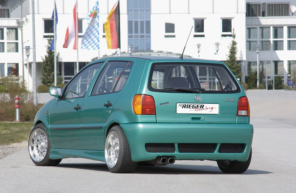 VW Polo 4 (6N) Rieger Heckschürze    ABS, 
inkl. Alugitter, Gutachten
