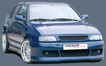 Seat Cordoba (6K) Rieger Spoilerstoßstange  --> bis Modell 1999 ABS, 
inkl. Alugitter, Gutachten, Montagezubehör