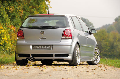 VW Polo 5 (9N) Rieger Heckansatz   auch 9N2 und GTI ABS, 
inkl. Alugitter, Gutachten, Montagezubehör