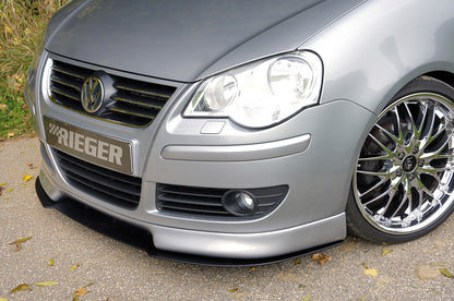 VW Polo 5 (9N) Rieger Spoilerlippe ab Facelift ABS, 
inkl. Montagezubehör, ABE