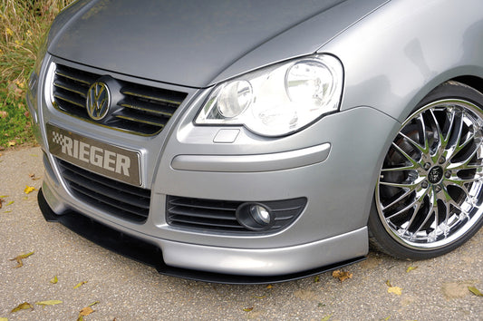 VW Polo 5 (9N) Rieger Spoilerlippe ab Facelift ABS, 
inkl. Montagezubehör, ABE
