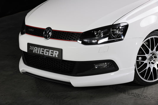 VW Polo 6 GTI (6R) Rieger Spoilerlippe  ABS, 
inkl. Montagezubehör, ABE