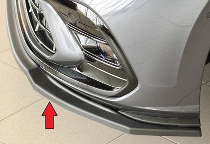 VW Polo (AW) GTI Rieger Spoilerschwert für orig. Frontschürze, ABS, 
inkl. Montagezubehör, ABE