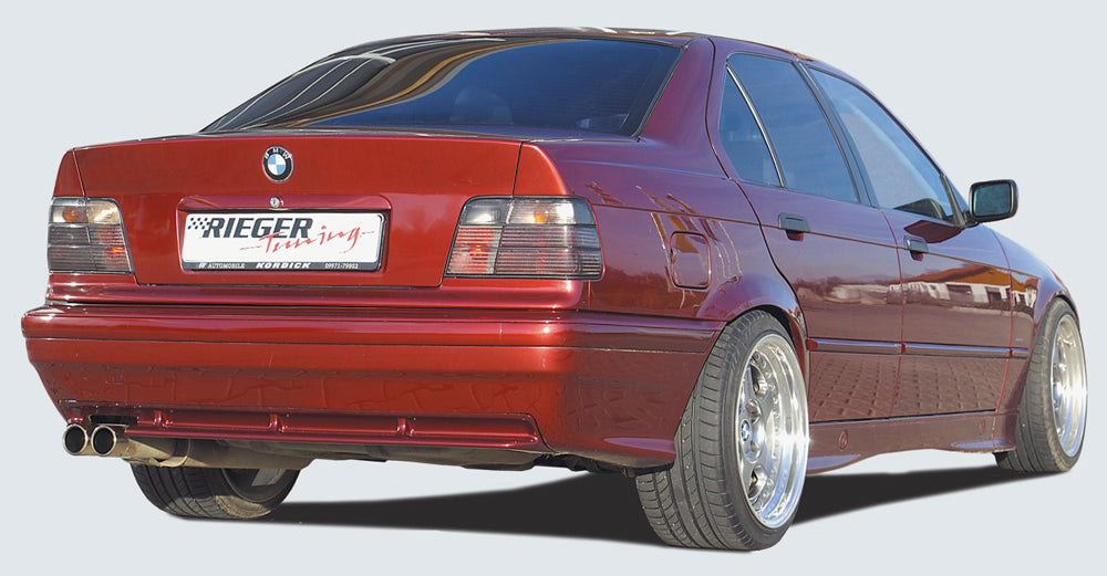 BMW 3er E36 Rieger Heckeinsatz    ABS, 
inkl. Gutachten, Montagezubehör