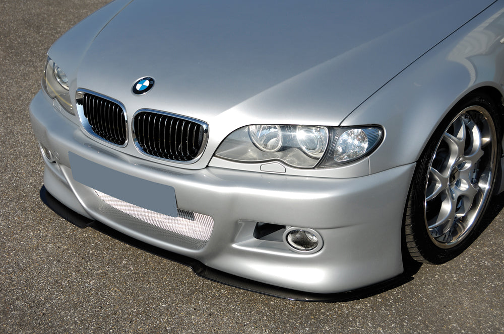 BMW 3er E46 Rieger Spoilerschwert für Spoilerstoßstangen 50127/128/217/50403 für Spoilerstoßstange, ABS, 
inkl. Montagezubehör, Gutachten