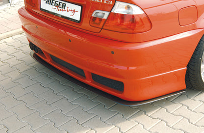 BMW 3er E46 Rieger Heckschwert für 50208 / 50213 für Heckschürze, Carbon, 
Montagezubehör, Gutachten