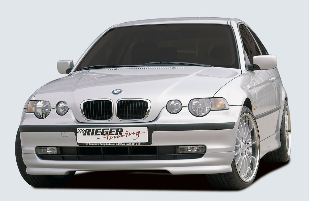 BMW 3er E46 Rieger Spoilerlippe  ABS, 
inkl. Gutachten, Montagezubehör