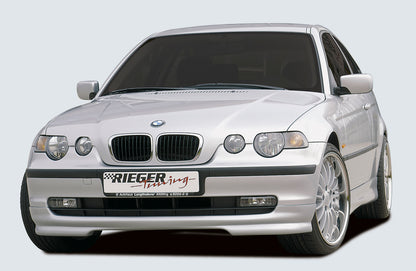 BMW 3er E46 Rieger Spoilerlippe  ABS, 
inkl. Gutachten, Montagezubehör
