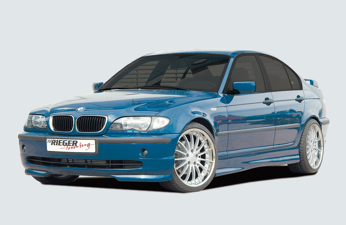 BMW 3er E46 Rieger Spoilerlippe   nicht für M-Technik ABS, 
inkl. Gutachten, Montagezubehör