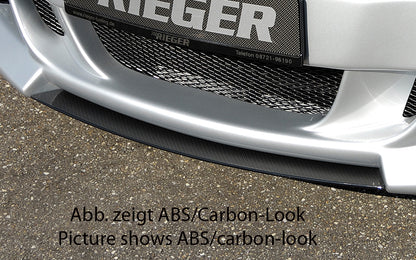 BMW 3er E46 Rieger Spoilerschwert   für Spoilerstoßstange 50411/50245 mittig, für Spoilerstoßstange, ABS, 
inkl. Montagezubehör, ABE