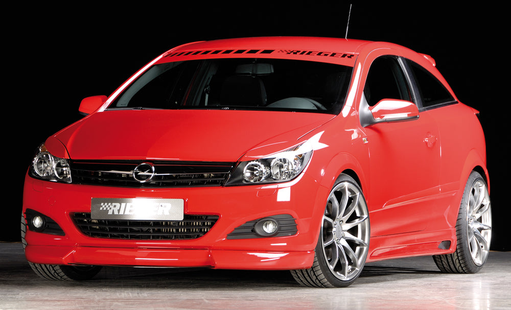 Opel Astra H GTC Rieger Spoilerlippe   nicht für OPC ABS, 
Montagezubehör, ABE