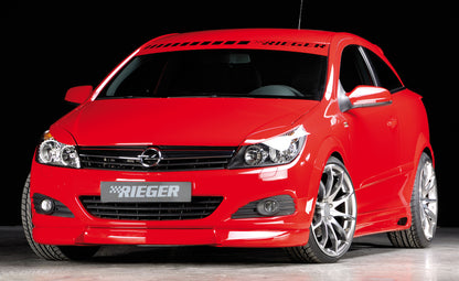 Opel Astra H GTC Rieger Spoilerlippe   nicht für OPC ABS, 
Montagezubehör, ABE
