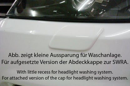 Opel Astra H Rieger Spoilerstoßstange mit kleiner Aussparung für SWRA mit Aussparung für Tagfahrleuchten, ABS, für Fzg. mit Scheinwerferreinigungsanlage, OPC und ohne OPC, 
inkl. Montagezubehör, Alugitter, Lüftungsschacht, Lufteinlassblende, ABE