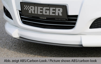 Opel Astra H Rieger Spoilerschwert für Spoilerlippe 51277 mittig, für Spoilerlippe, ABS, 
Montagezubehör