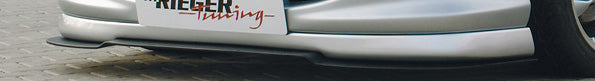 Peugeot 206 Rieger Spoilerschwert für Spoilerlippe 52217 gekantete Version, kleine Version, für Spoilerlippe, ABS, 
inkl. Montagezubehör, ABE