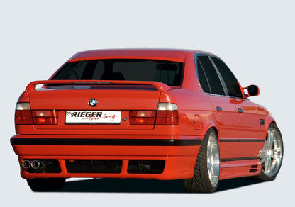 BMW 5er E34 Rieger Heckansatz E39-Look  -> nicht für M5-Modelle ABS, 
inkl. Alugitter, Gutachten, Montagezubehör