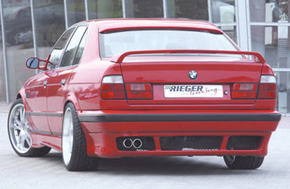 BMW 5er E34 Rieger Heckansatz E39-Look  -> nicht für M5-Modelle ABS, 
inkl. Alugitter, Gutachten, Montagezubehör