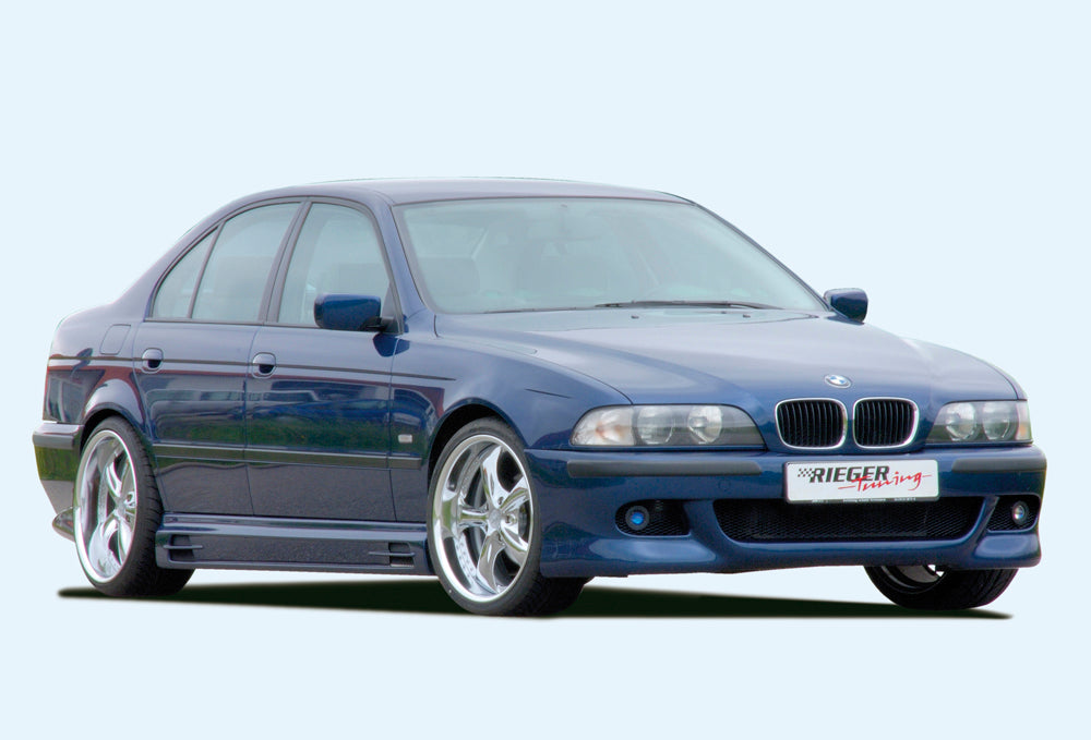BMW 5er E39 Rieger Spoilerstoßstange   mit Halter f. orig. NSW, ABS, 
inkl. Alugitter, Gutachten, Montagezubehör