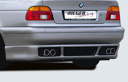 BMW 5er E39 Rieger Heckansatz nicht für M-Technik und Touring ABS, 
inkl. Alugitter, Gutachten, Montagezubehör