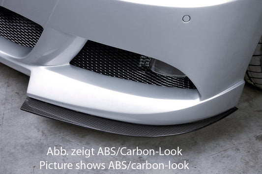 BMW 3er E90 Rieger Spoilerschwert   für Spoilerstoßstange 53402/10/11/12 2-tlg., für Spoilerstoßstange, ABS, 
inkl. Montagezubehör, ABE