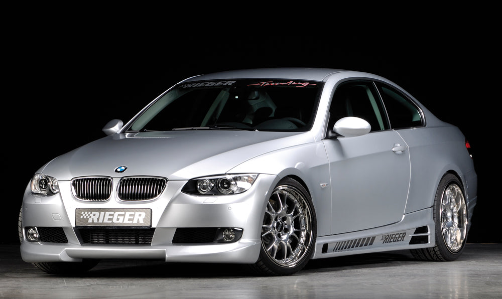 BMW 3er E92 Rieger Spoilerlippe   nicht für M-Technik! ABS, 
inkl. Montagezubehör, ABE