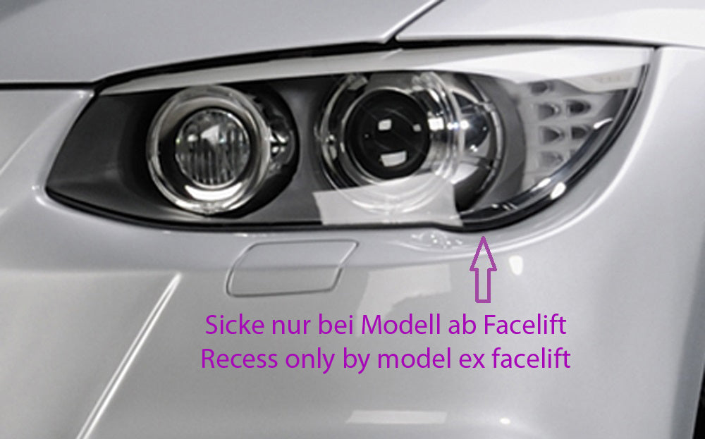 BMW 3er E92 Rieger Spoilerlippe   nicht für M-Technik! ABS, 
inkl. Montagezubehör, ABE
