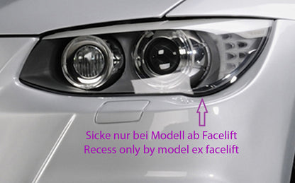 BMW 3er E92 Rieger Spoilerlippe   nicht für M-Technik! ABS, 
inkl. Montagezubehör, ABE