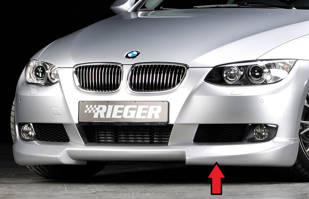 BMW 3er E92 Rieger Spoilerlippe   nicht für M-Technik! ABS, 
inkl. Montagezubehör, ABE